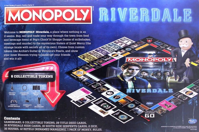 Monopoly Riverdale reverso