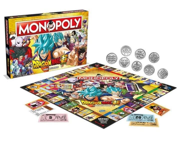 monopoly dragon ball super tablero