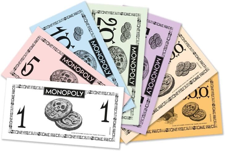 monopoly one piece billetes