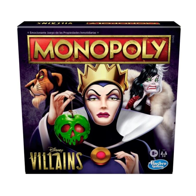 Monopoly Villanos Disney Portada